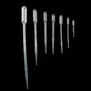 100x Disposable Pipettes Plastic Transfer Pipette Clear Pipettes Dropper for Lab