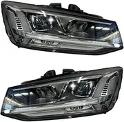 Compatible For Audi Q2 LED Left And Right 2 Headlights 2017-2023 EU Version 81A941034 81A941033(Left)