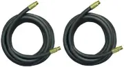 (2) ea Apache 98398378 3/4" x 48" 2,250 psi 100R2AT Universal Hydraulic Hoses