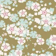 Quilting Patchwork Sewing Fabric TILDA Woodland Aster Olive 50x55cm FQ