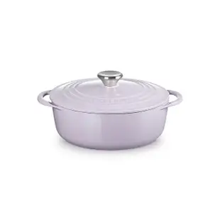 【Le Creuset】BIS琺瑯鑄鐵鍋圓鍋 22cm 薰衣草/藍色迷霧/棉花白/櫻桃紅(2.6L淺鍋 共八色選一)