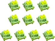 Silent Keyboard Switches, Smooth Silent Switches, Desktop Keyboard, Easy to Install, Long-Lasting, 10x8x2cm for Tablet Notebook Desktop Computer