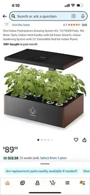 Sentalis Indoor Hydroponic Growing System