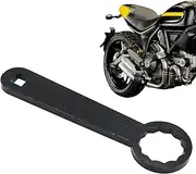 Rear Axle Torque Wrench, Torque Spanner For Touring Motorcycle, Motorbike Manual Wrench, Motorbike Repair Tool For Adjusting Belt Tension And Rear Wheel Alignment