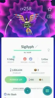 Pokemon Go gen5 Sigilyph Catching Service (12h delievery) read description below