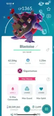 ✨Shiny Gigantamax Blastoise ✨ (Registered Or Unregistered) Trade