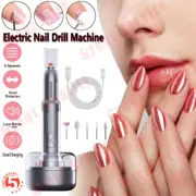 Electric Nail Drill Professional Electric Nail File Set Cordless Nail Home Salon