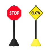 Weighted Pole Sign Stand - Post & Base