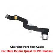Original For Meta Oculus Quest 3s Charging Port Flex Cable Headphone Audio Jack
