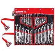New Sidchrome 24pce Metric & Imperial Ring & Open End Spanner Set SCMT22104