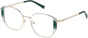 Sting Plain Reading Glasses, Shiny rose gold, One size