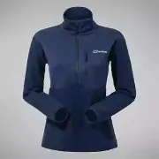 Berghaus Ladies Fadley Half Zip Fleece - Dark Blue, RRP £65, BNWT. n29