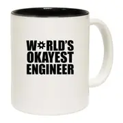 Worlds Okayest Engineer Mug Cup