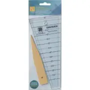 Easy Dresden Set, (Ruler & Creaser), by EZ Quilting (882700)