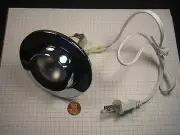 #580-PC INCANDESCENT CABINET SWIVEL DOWNLIGHT, POLISHED CHROME FINISH