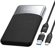 [ORICO] 1TB External SSD with 2 in 1 USB C Cable, Portable Solid State Drive USB 3.2 Gen 1 Up to 460MB/s, Reliable Storage for USB-C Smartphone, PC, Tablet, Labtop - M25PRO (1, TB)