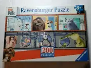New Ravensburger Puzzle The Secret Life of Pets 200 Piece 22" x 9" Panorama 8+
