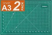 Self Healing Sewing Mat, 12inch x 18inch Rotary Cutting Mat Double Sided 5-Ply Craft Cutting Board for Sewing Crafts Hobby Fabric Precision Scrapbooking Project