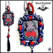 Baphomet Gothic Talisman Satanist Pendant Devil Satan Amulet Necklace Lucifer 2