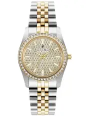 [Jacques Du Manoir] Swiss Inspiration Glamour Watch in Two Tone