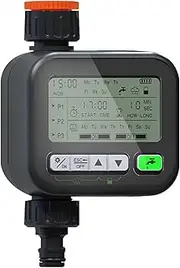 Gardening Irrigation Timer Automatic Watering Device Garden Balcony Rain Sensing Control ligent Irrigation System Controller 3 Program Setting with Child Lock