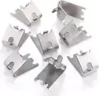 Refrigerator Shelf Clips - 8 Pack Freezer Support for Fridge Organization