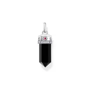 Buy Silver Pendant with onyx in hexagon-shape and stones by Thomas Sabo online - THOMAS SABO Australia