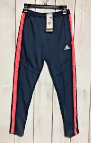 ADIDAS AEROREADY TIRO19 PNT GIRLS NAVY FOOTBALL/SOCCER TRAINING PANTS SIZE SMALL