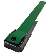 Golf Putting Mat Indoor Outdoor Training Golf Hitting Carpet Putting Ball Pad US