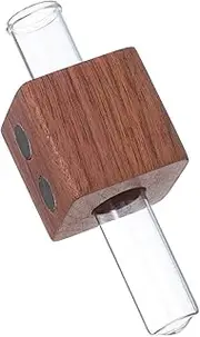 Generic Magnetic Test Tube Planter Cute Refrigerator Flower Vase with Natural Grain Practical Home Decor for Wall Locker