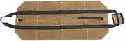 Waxed Canvas Firewood Carrier Bag, Multifunctional Log Carrier, Sturdy and Water, Large Capacity for Fireplace and Wood Stove, Lightweight and Easy to Carry (Khaki)