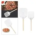 Perforation Pizza Peel with Handle Anti Scald Aluminum Alloy Pizza Paddle for