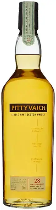 Pittyvaich 28 Year Old Single Malt Scotch Whisky 700ml