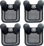 DOWN UNDER OUTDOORS 4 Pack Premium Chicken Saddle with Adjustable Straps to S...