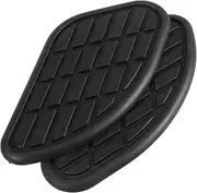 SOLUSTRE 1pair Motorcycle Fuel Tank Pad Protector Retro-inspired Slip-resistant Tank Grip Decal for Enhanced Control Easy Adhesive Installation Motorcycle Accessory