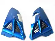 Cowls Board Motorcycle Air Scoop Tank Cowling Fit For YAMAHA YBR125 YBR125G YBR 125 125G Motorcycle Mudguard(09 Light Blue)