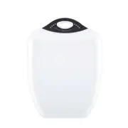 Dexas 38cm Chop & Scoop Chopping Board Large - White/Black
