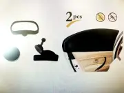 Baby Rear View Mirror Car Seat & 2 Pk Car Window Sun Shade Screen Cover