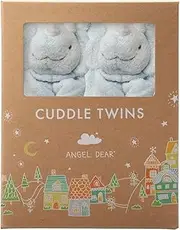 Angel Dear - Blue Dino Blankies Cuddle Twin 2 Piece Set