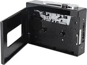 Portable Cassette Tape Player, DC 5V Auto Reverse 320KBPS LED Indicators Cassette Player Recorder for Outdoor (B)