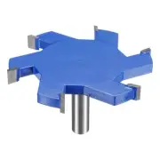 T Slot Cutter Rabbet Router Bit 1/2" Shank 3-15/16" x 13/32" 6 Wing Carbide