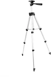 BRIGHTFUFU Portable Lightweight Camera Tripod Travel Tripod for Photography and Live Streaming Easy to Use Present for Friends and Family