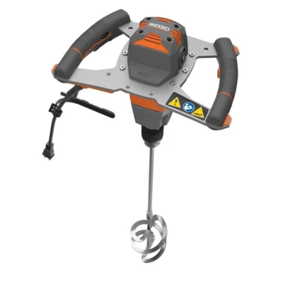 RIDGID Single-Paddle Mixer 800 RPM 5/8 in. Keyed Chuck