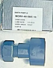 SMITH BEARING, MCRV-40-B Metric Stud Cam Follower, MCRV-40-SBE-18, NEW