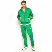adidas Og MEN'S FIREBIRD TRACKSUIT (LG) JACKET & (XL) PANTS Green LAST 1
