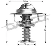 DAYCO THERMOSTAT for MITSUBISHI LANCER EVO X 2.0L TURBO INC FINAL EDITION CJ