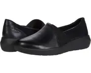 Clarks Collection Women's Black Kayleigh Step Shoes US Size 9-W (0545) NEW