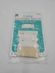 Vtg Brassiere Repair Kit Sewn in 5 Inch Length Adjustable Bra Hook Replacement