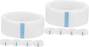AUTSUPPL 2sets Makeup Tape for Eyes Lash Extension Glue Tape 4.3m Roll Non-adhesive Lash 5rolls * 2