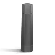 HexClad HexMill Salt Grinder Professional Grade Heavy-Duty Refillable Aluminu...